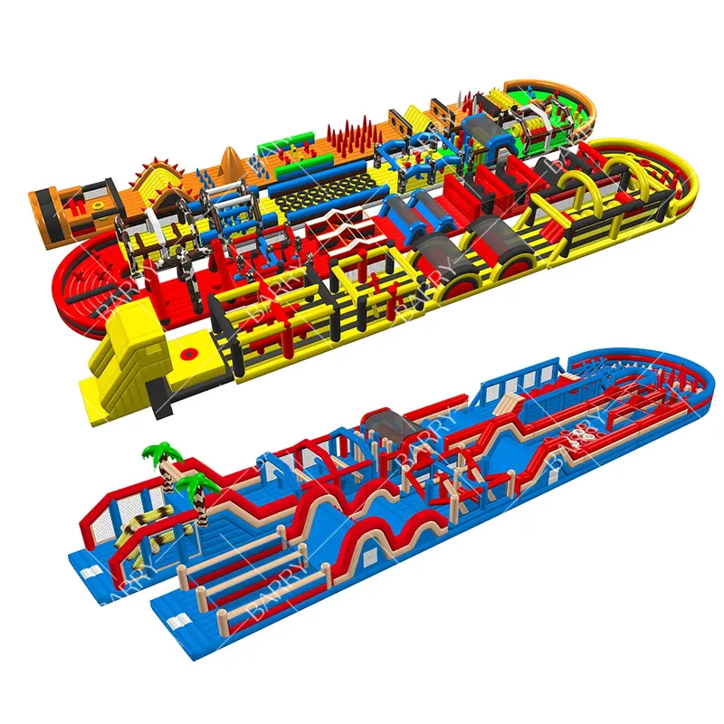 Kids Outdoor Obstacle Course Equipment - Outdoor Indoor Wipeout Monster Kids Obstacle