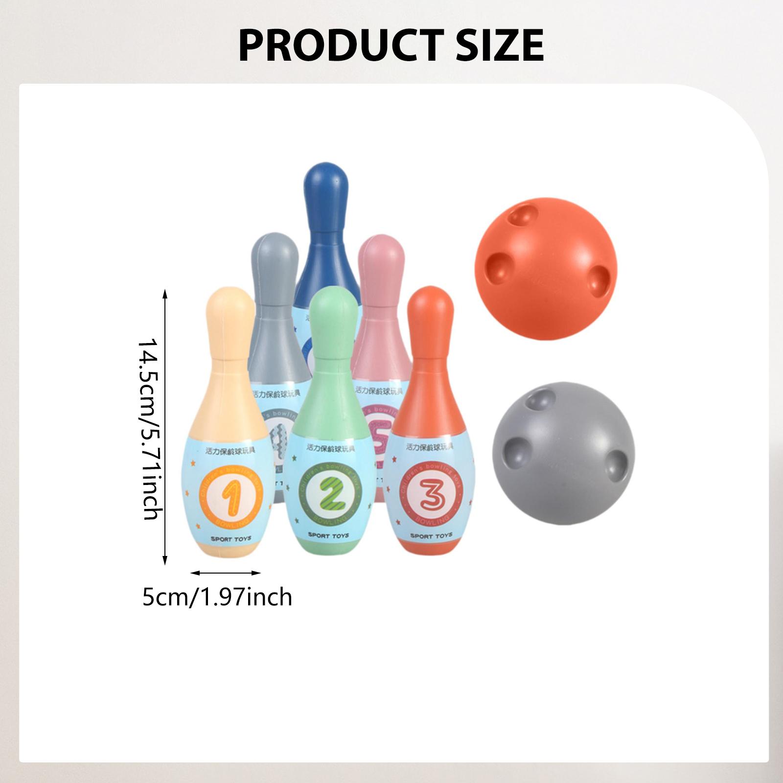 Kids Outdoor Yard Toys - Kids Bowling Set, Outdoor Bowling Toys