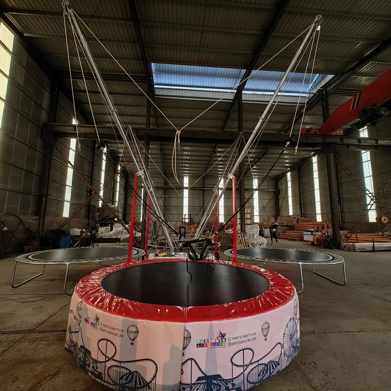 New Design 4-person Round Mova - Kids Indoor Outdoor Trampoline recension och pris