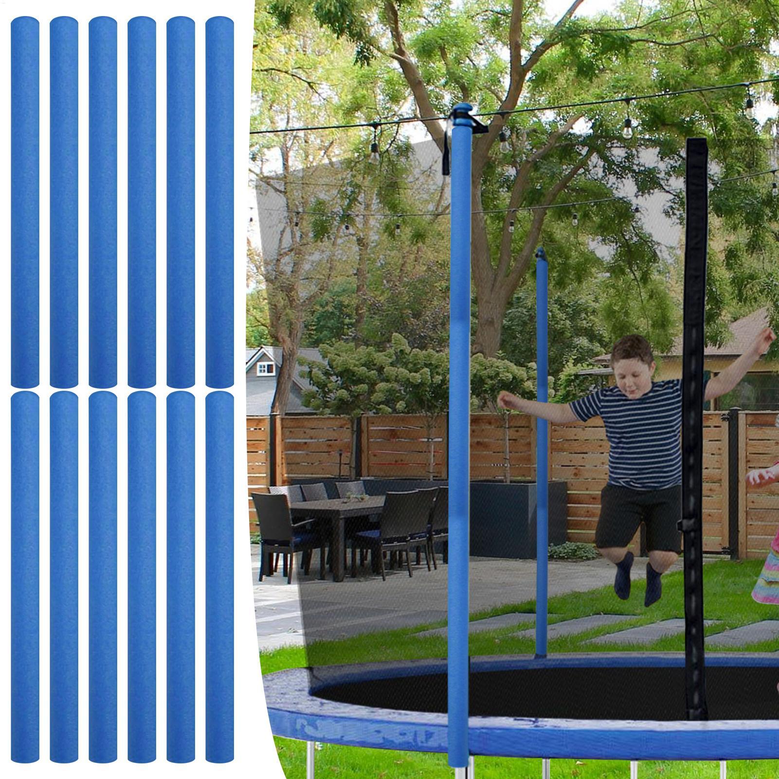 6/12pcs Trampoline Pole Cover  - Kids Indoor Outdoor Trampoline recension och pris