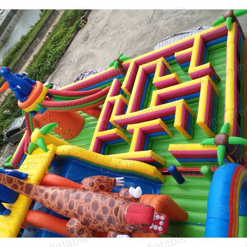 2017 Popular Outdoor Playgroun - Kids Outdoor Obstacle Course Equipment recension och pris