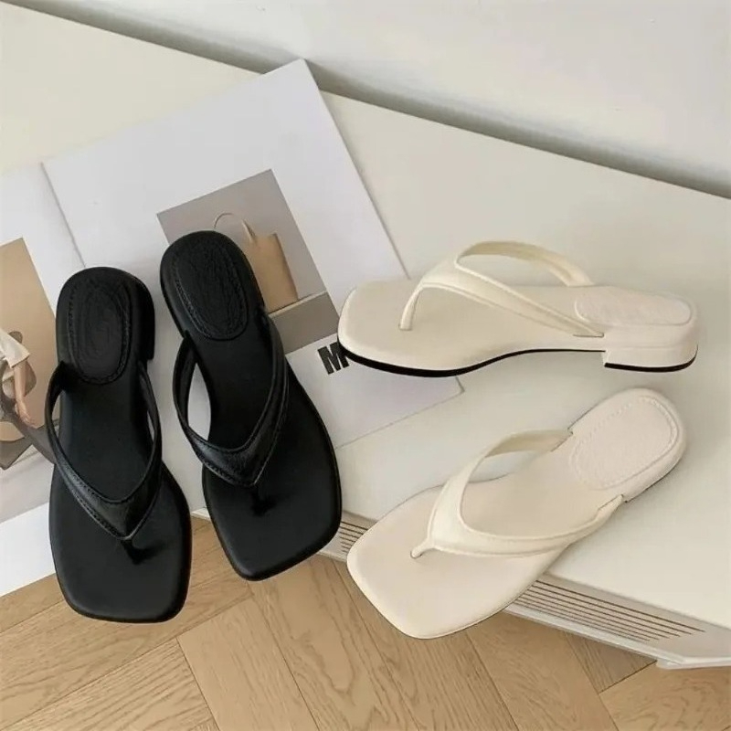 Women Solid Square Toe Flip Fl - Kids Outdoor Shoes recension och pris