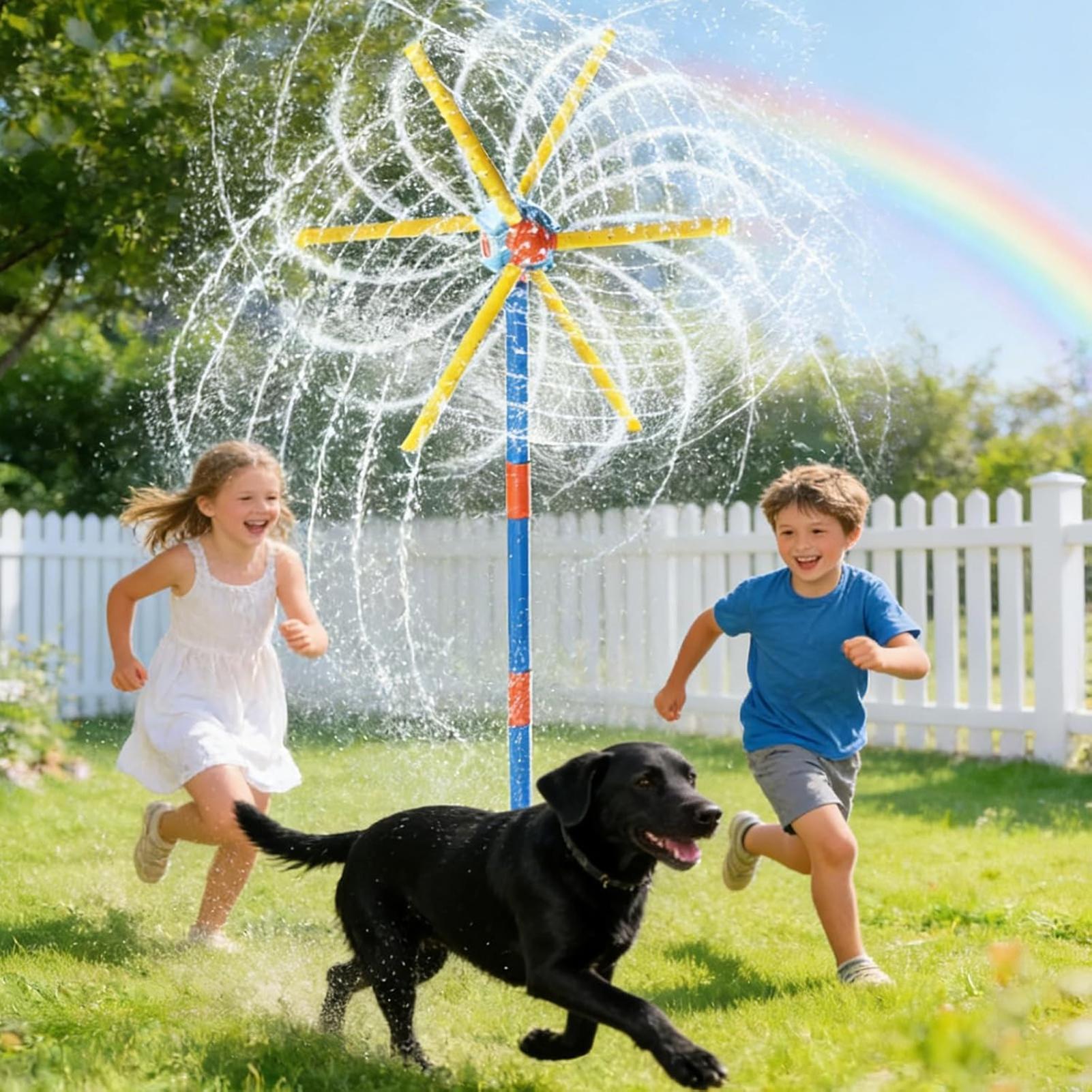 Kids Sprinkler Windmill Fun Sp - Kids Outdoor Yard Toys recension och pris
