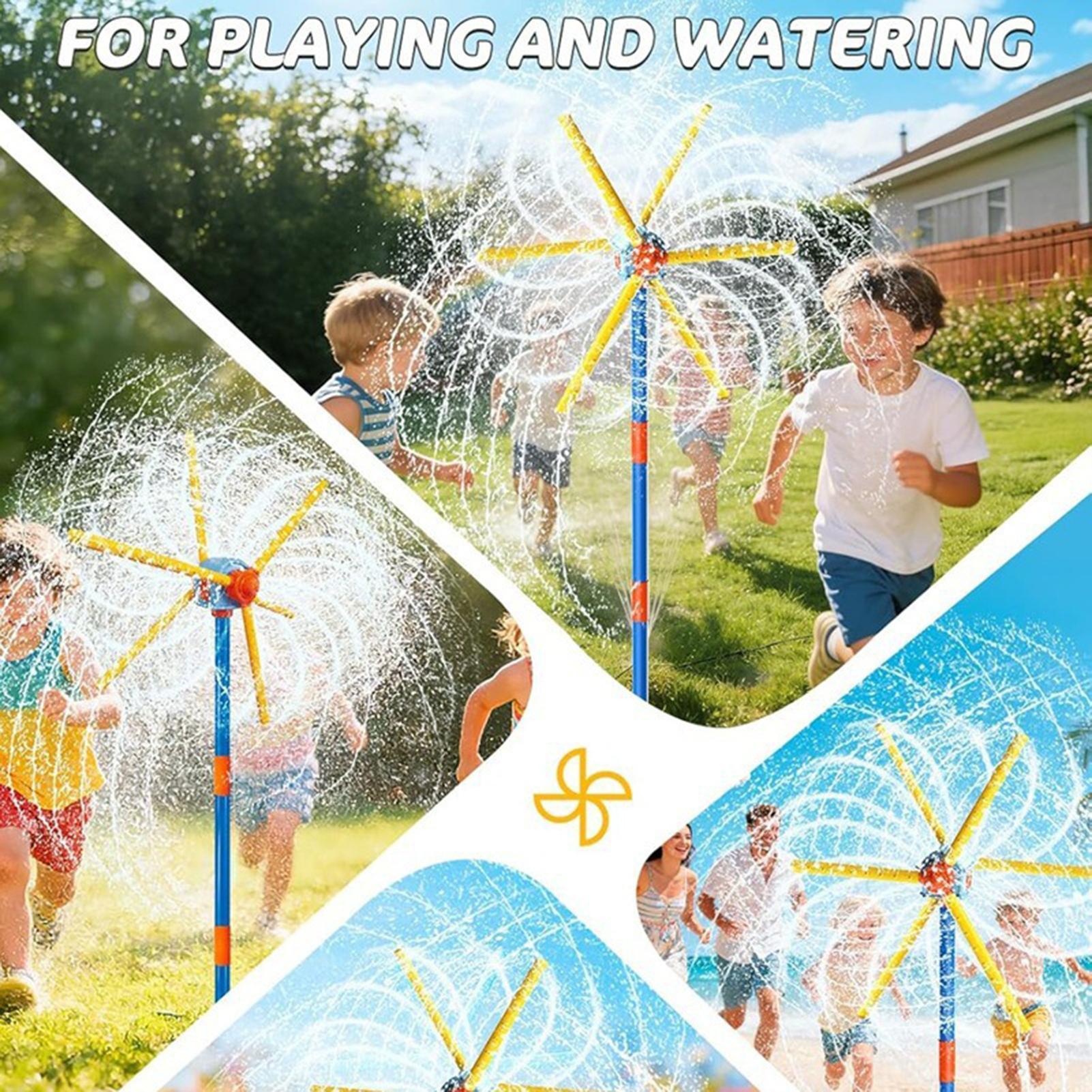 Kids Sprinkler Windmill Fun Sp - Kids Outdoor Yard Toys recension och pris