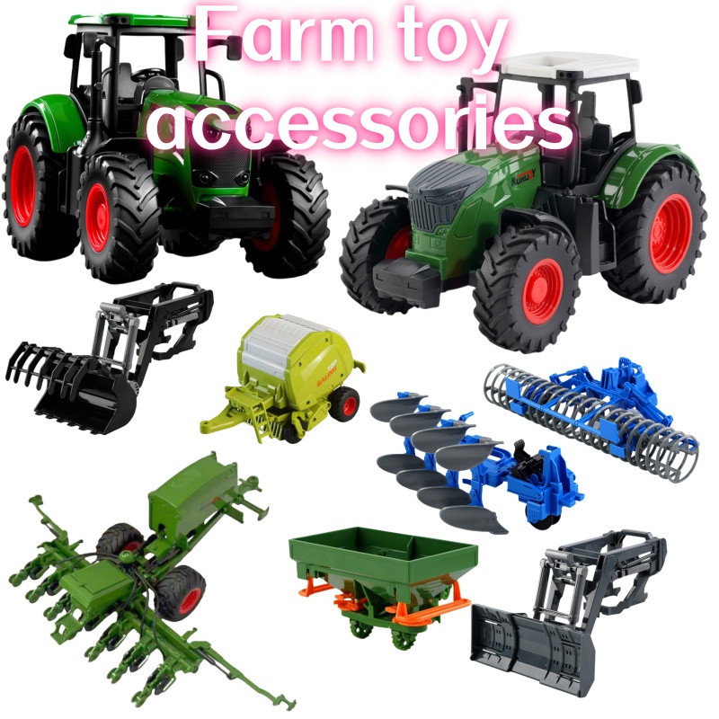 1:24 Inertial Farm Tractor wit - Kids Outdoor Kit recension och pris