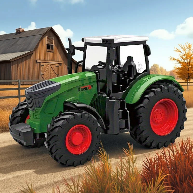 1:24 Inertial Farm Tractor wit - Kids Outdoor Kit recension och pris