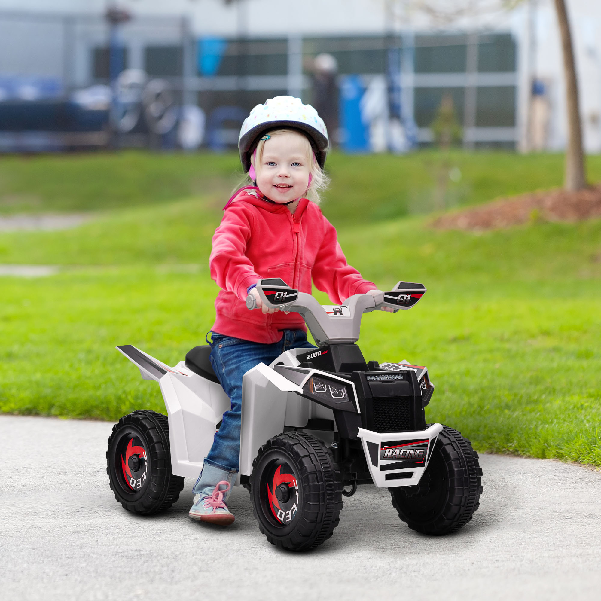 Car 6V with Kids Durable Desig - Kids Outdoor Yard Toys recension och pris
