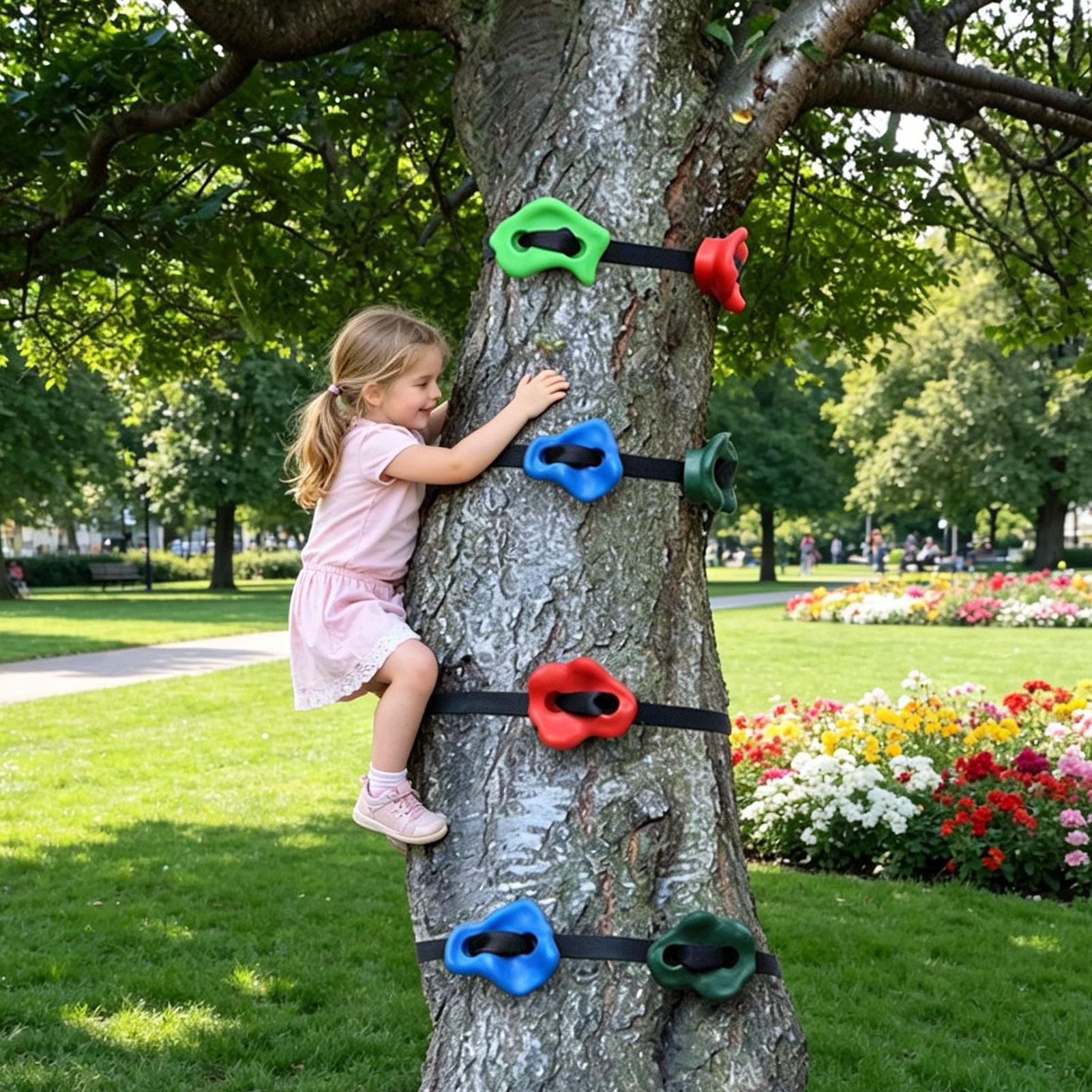 Outdoor Climbing Toys Adjustab - Kids Outdoor Obstacle Course Equipment recension och pris