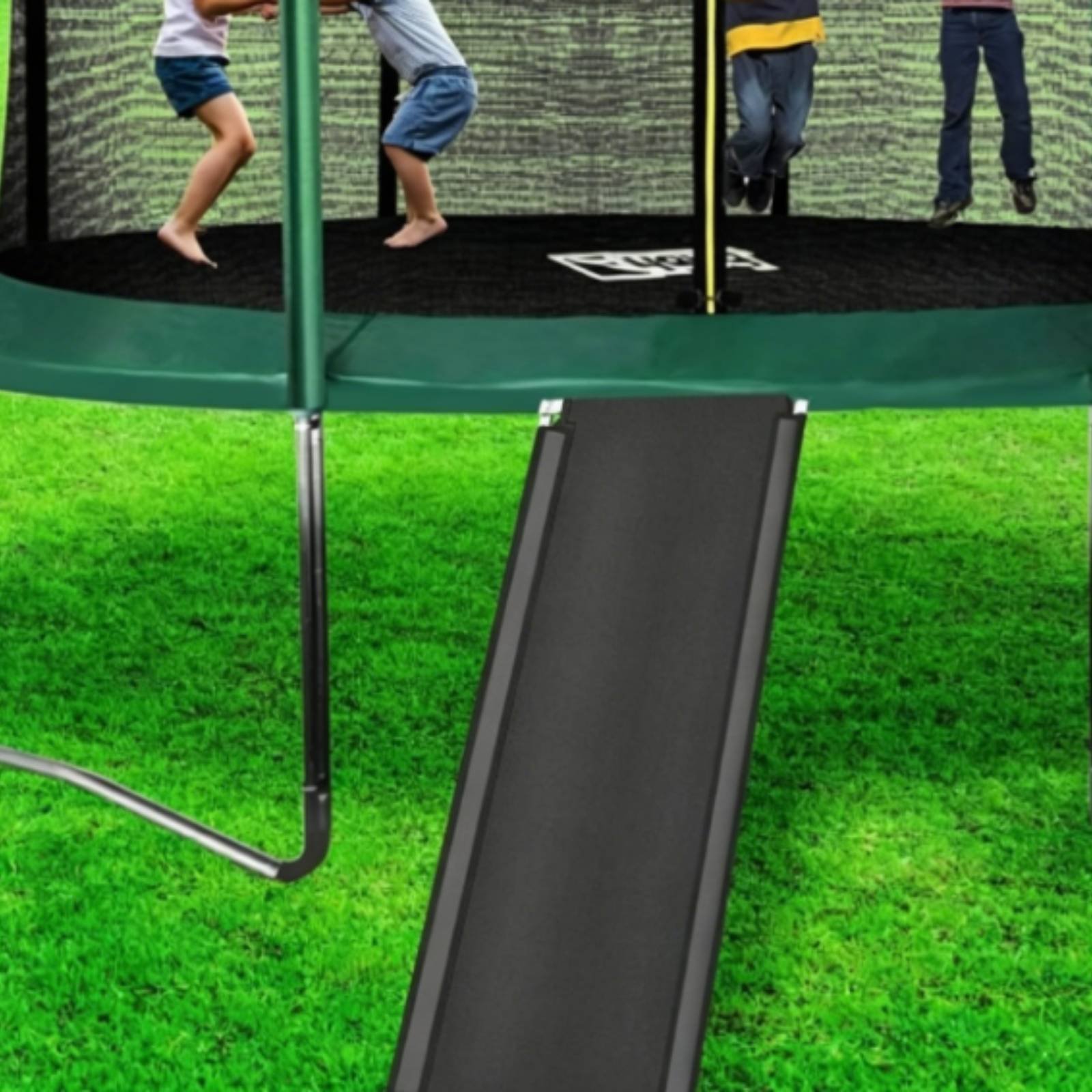 Kids Trampoline with Slide Ind - Kids Indoor Outdoor Trampoline recension och pris