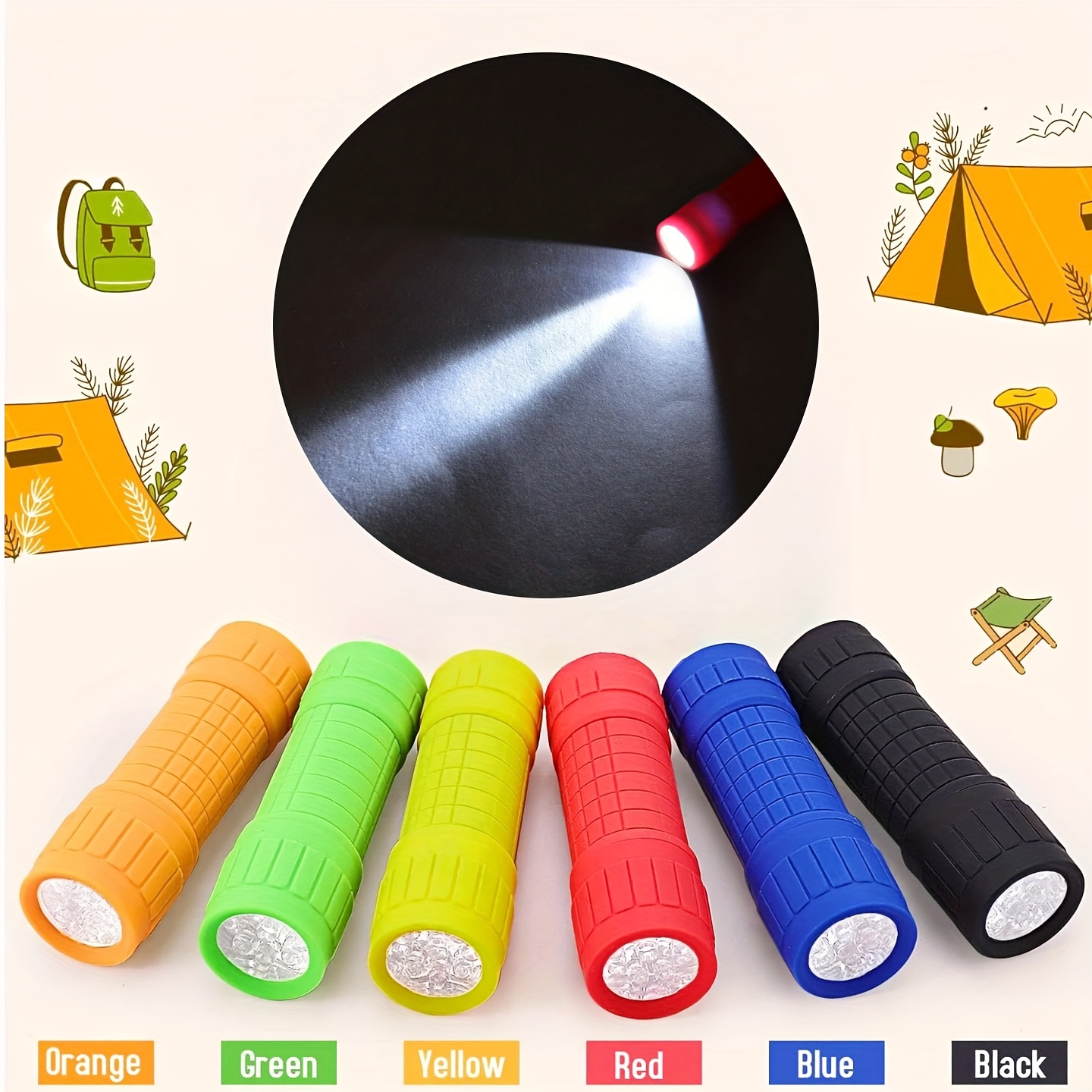Mini Portable Flashlight Nine  - Children'S Outdoor recension och pris