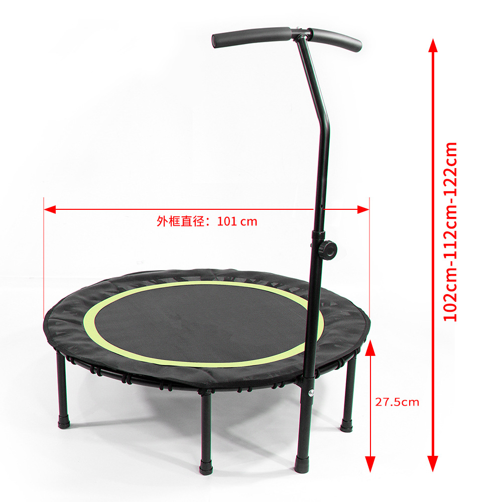 40 Inch Silent Rebounder Tramp - Kids Indoor Outdoor Trampoline recension och pris