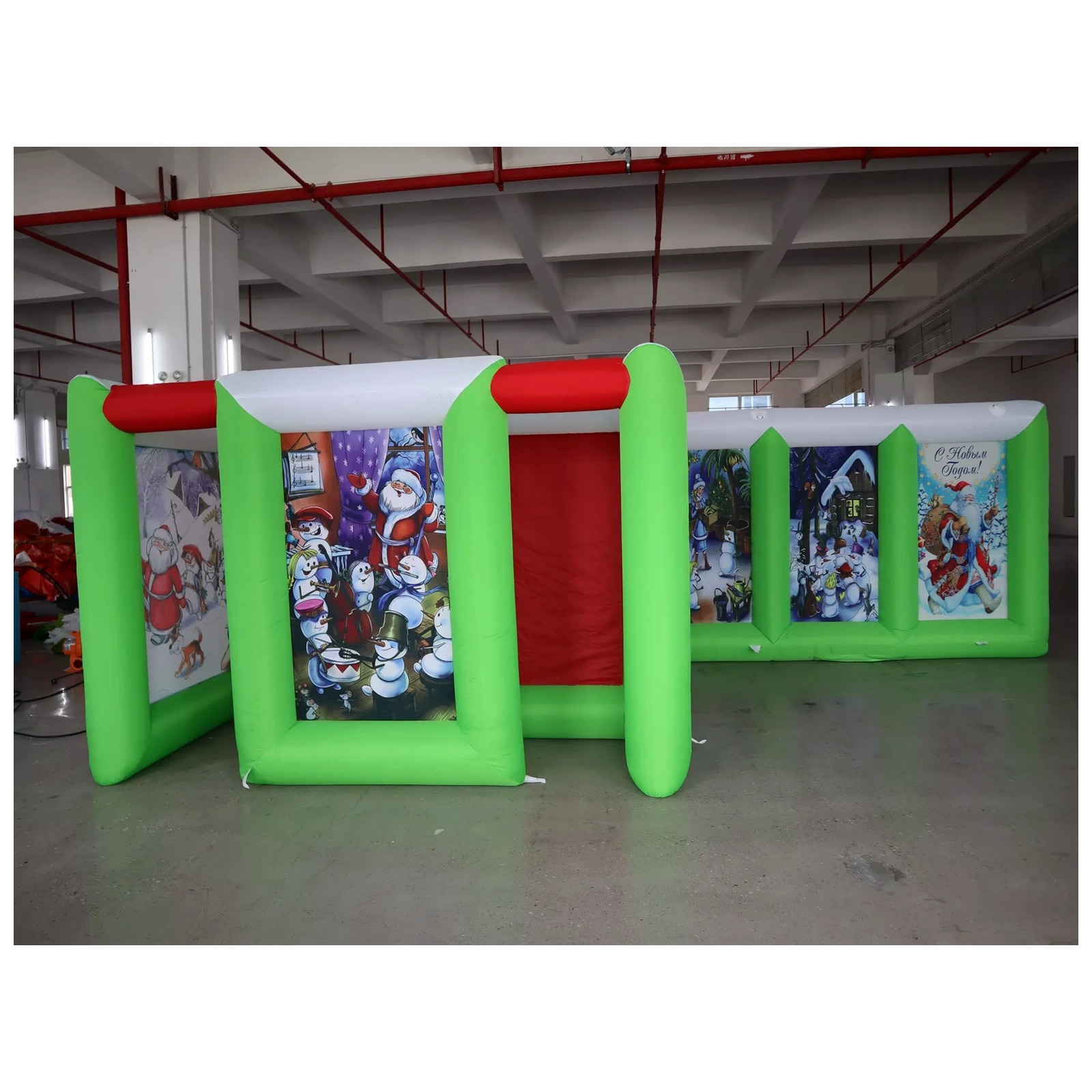 Large Open Top Inflatable Maze - Kids Outdoor Party Venue recension och pris