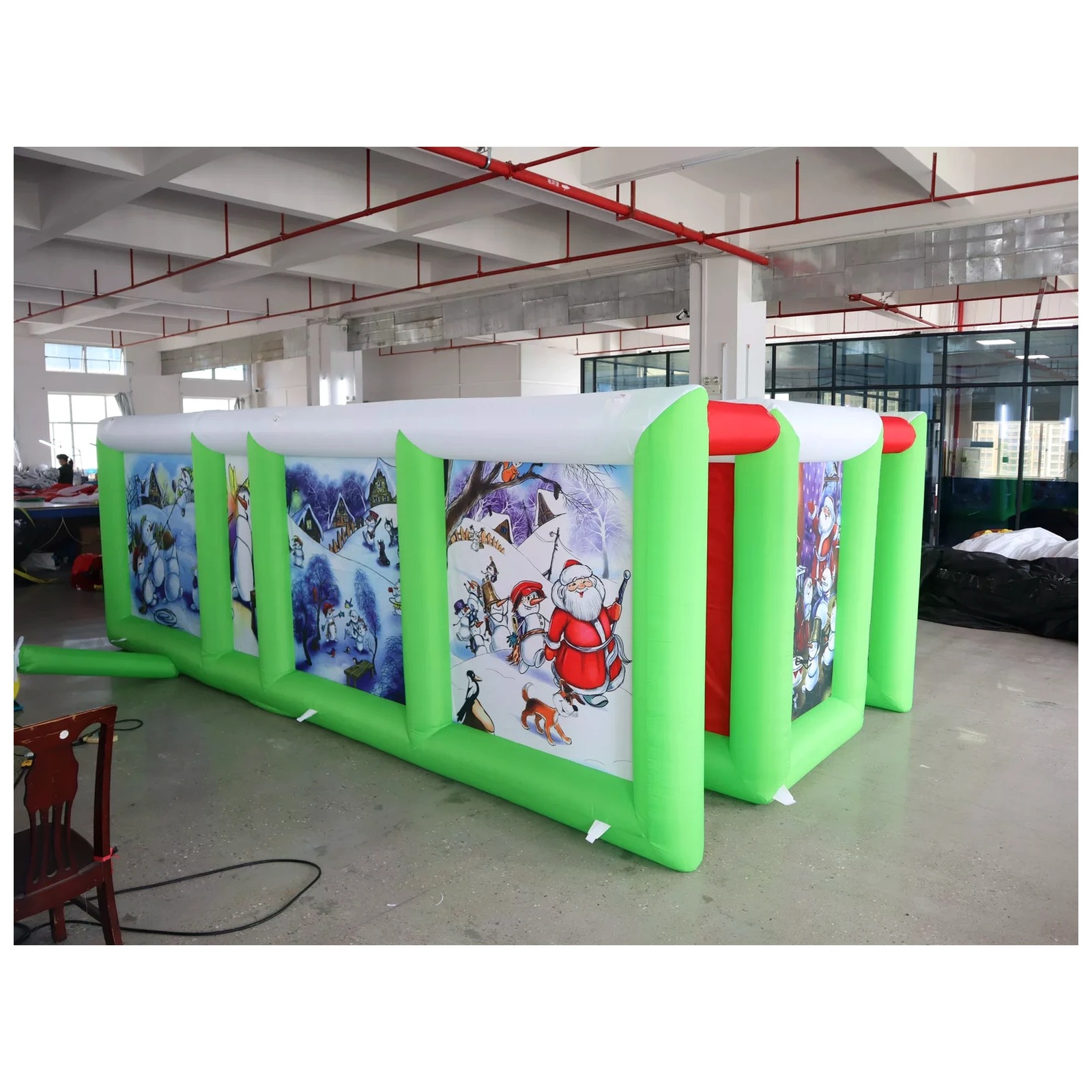 Large Open Top Inflatable Maze - Kids Outdoor Party Venue recension och pris