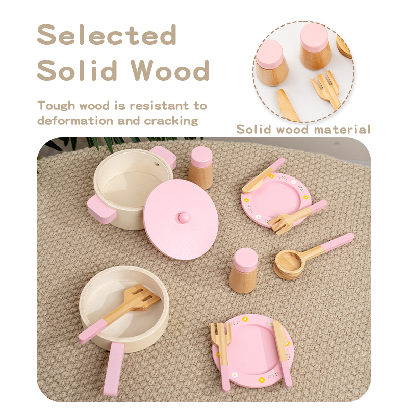 Wooden Kitchen Play Set for Ki - Kids Outdoor Kitchen Set recension och pris