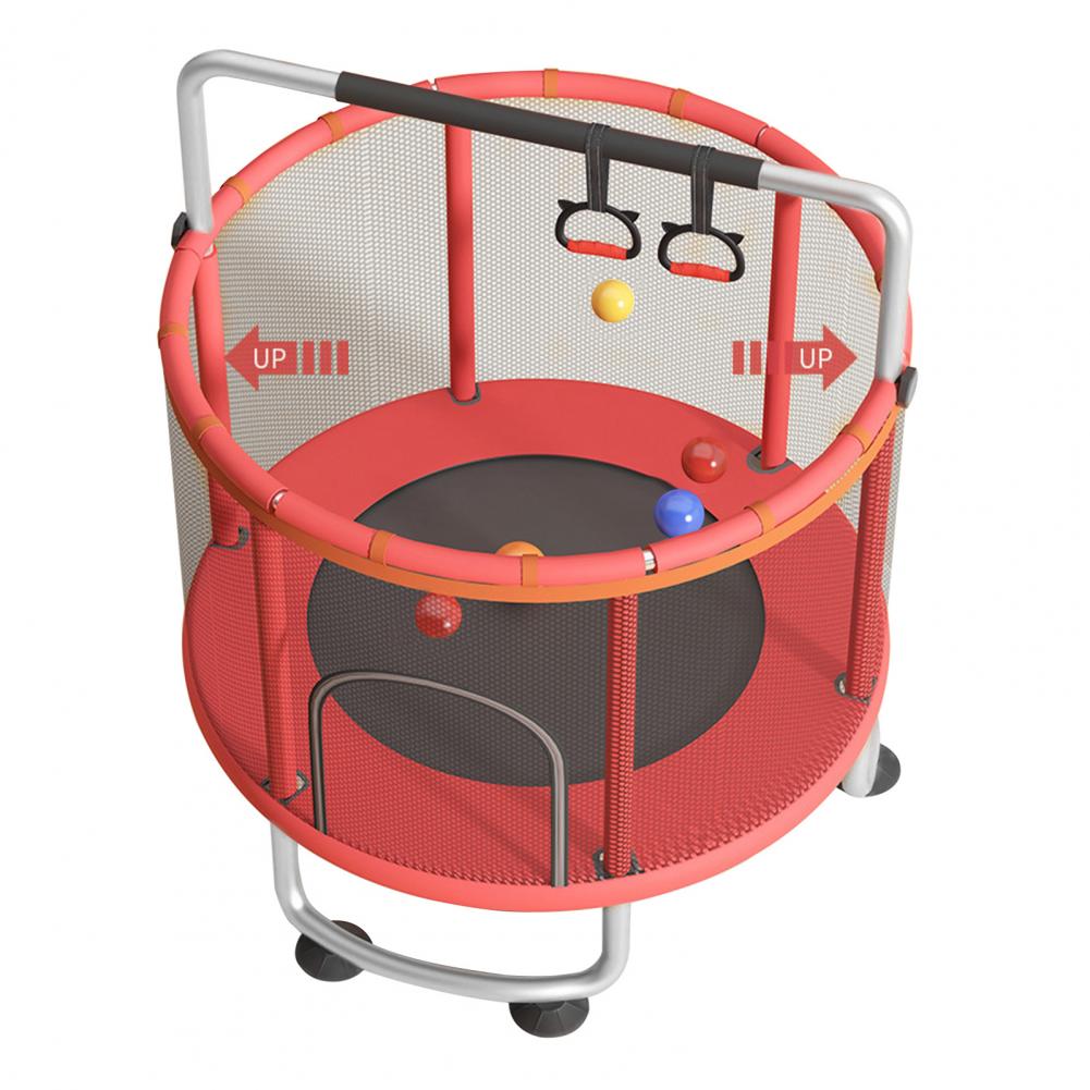 Kids Trampoline, Adjustable Ba - Kids Indoor Outdoor Trampoline recension och pris