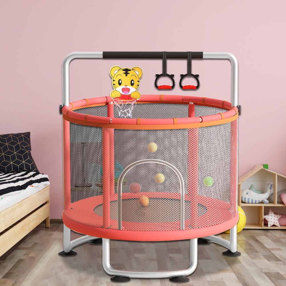 Kids Trampoline, Adjustable Ba - Kids Indoor Outdoor Trampoline recension och pris