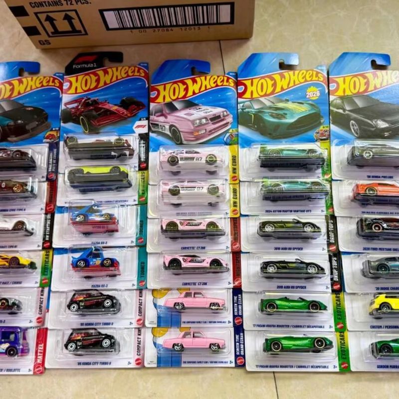 New Hot Wheels 2026 F Case 1/6 - Hot Wheels Car Mainline recension och pris