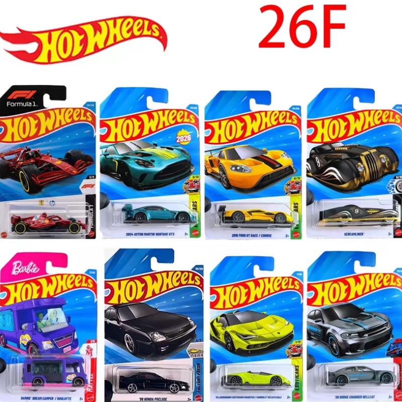 New Hot Wheels 2026 F Case 1/6 - Hot Wheels Car Mainline recension och pris
