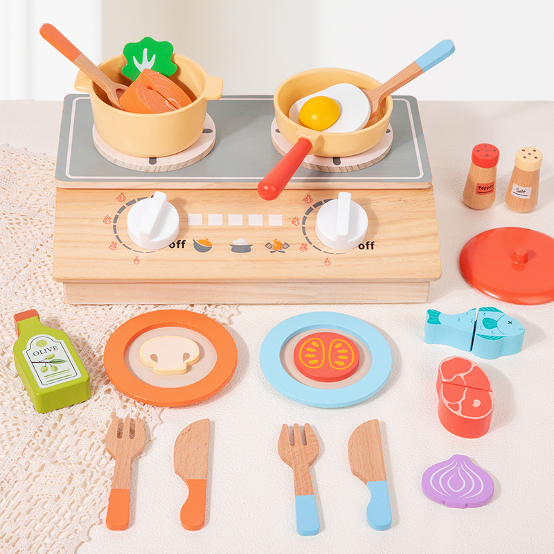 Montessori Early Education Woo - Kids Outdoor Kitchen Set recension och pris
