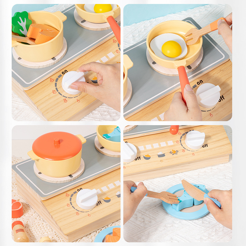 Montessori Early Education Woo - Kids Outdoor Kitchen Set recension och pris
