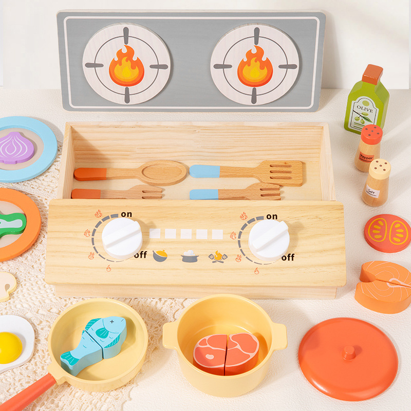Montessori Early Education Woo - Kids Outdoor Kitchen Set recension och pris