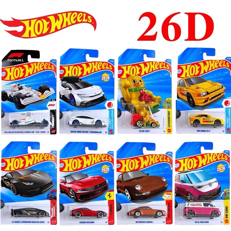 Genuine Hot Wheels 1/64 Mainli - Hot Wheels Car Mainline recension och pris