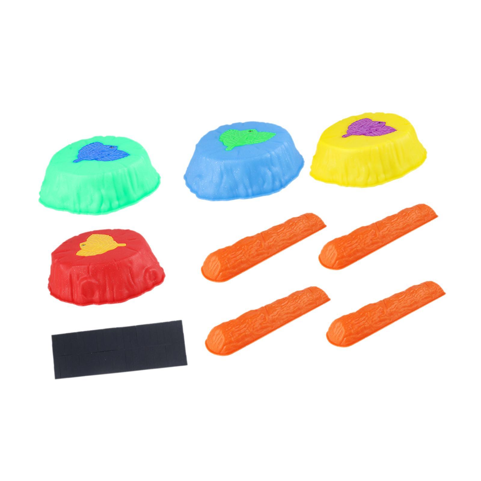 LED Kids Stepping Stones Obsta - Kids Outdoor Obstacle Course Equipment recension och pris