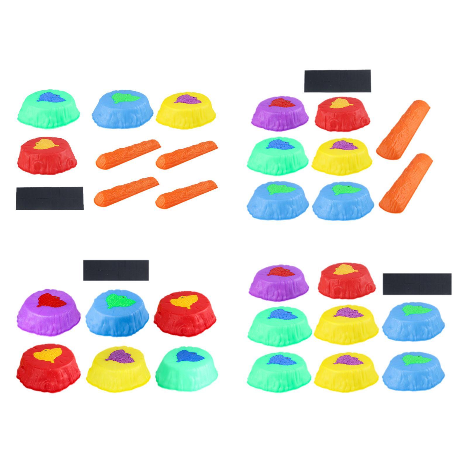 LED Kids Stepping Stones Obsta - Kids Outdoor Obstacle Course Equipment recension och pris