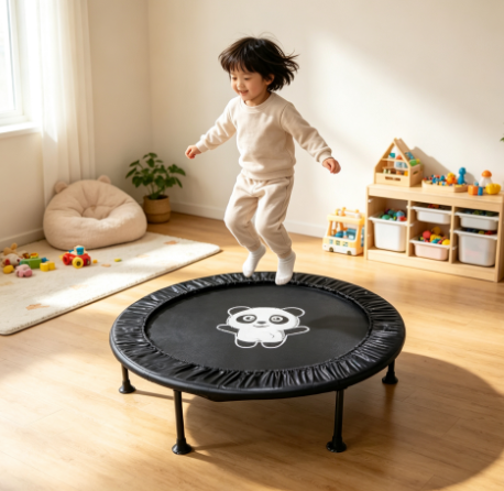 Panda Print Mini Trampoline fo - Kids Indoor Outdoor Trampoline recension och pris