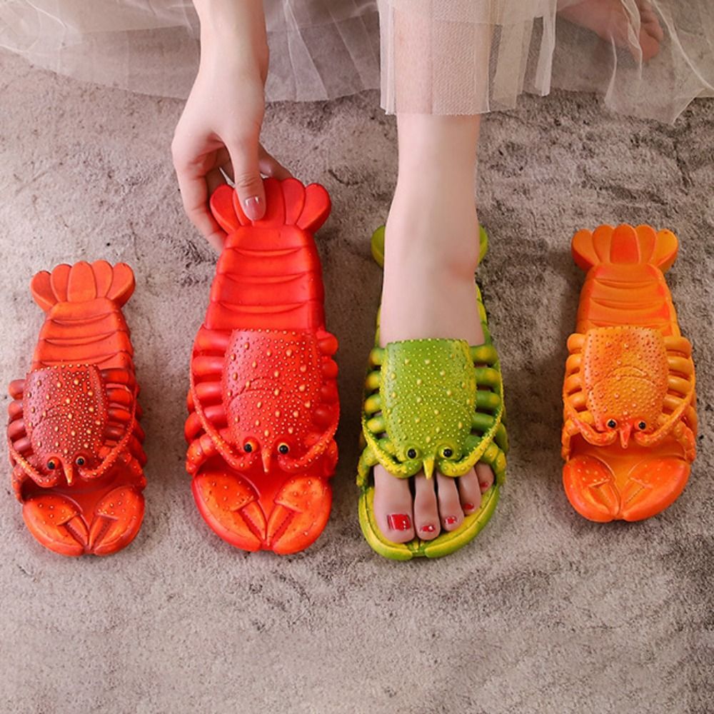 Unique Cartoon Lobster Slipper - Kids Outdoor Shoes recension och pris