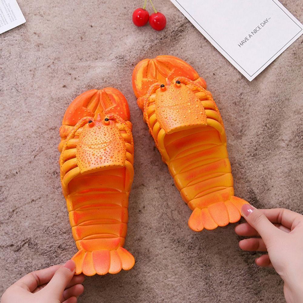 Unique Cartoon Lobster Slipper - Kids Outdoor Shoes recension och pris