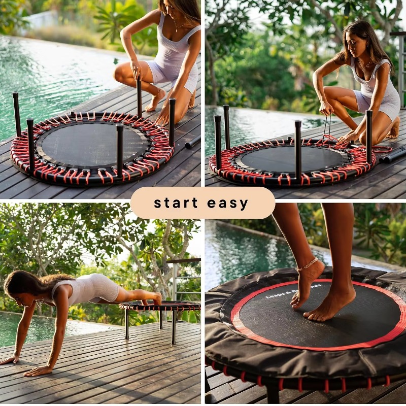 40-48in Fitness Trampoline Reb - Kids Indoor Outdoor Trampoline recension och pris