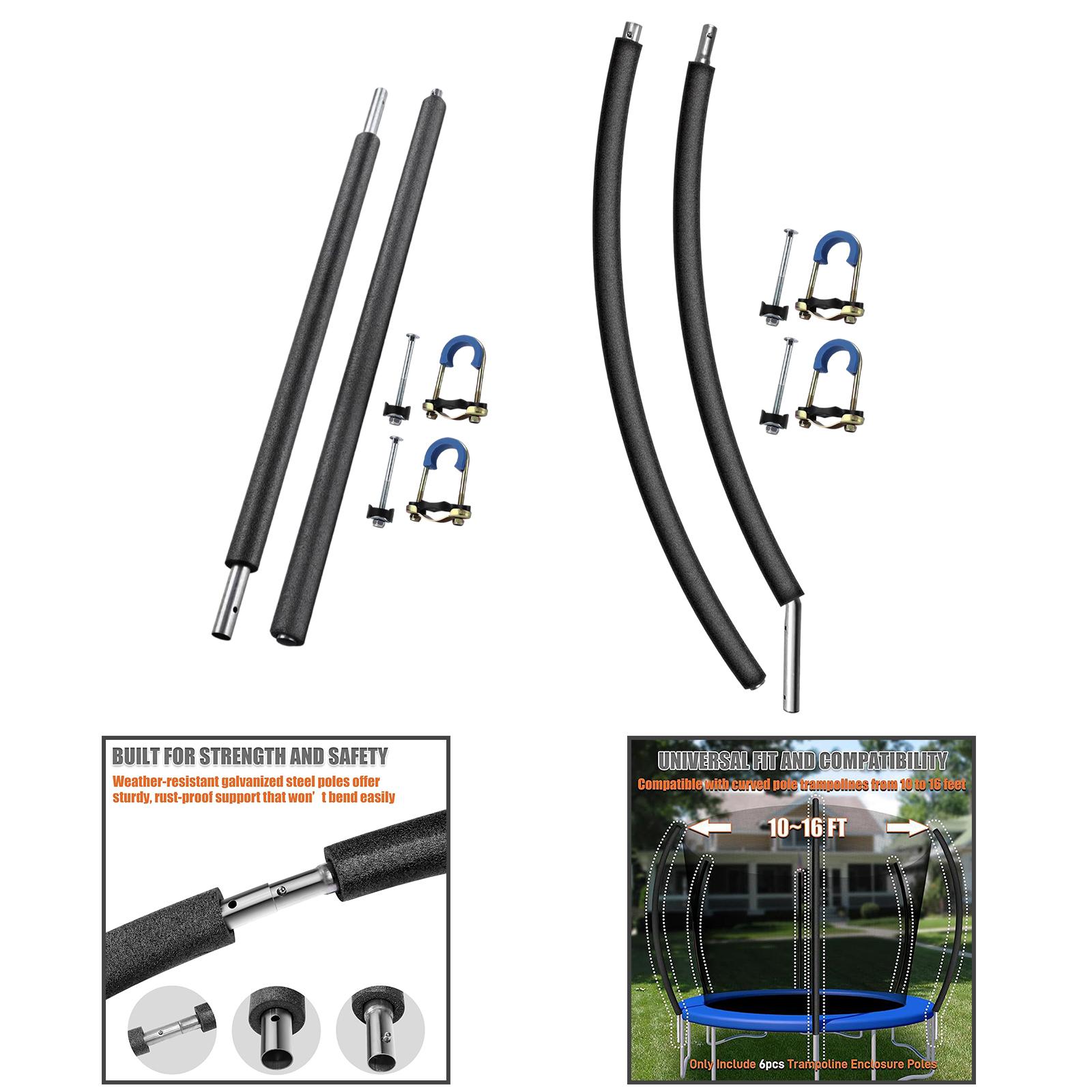 Two Section Trampoline Poles w - Kids Indoor Outdoor Trampoline recension och pris