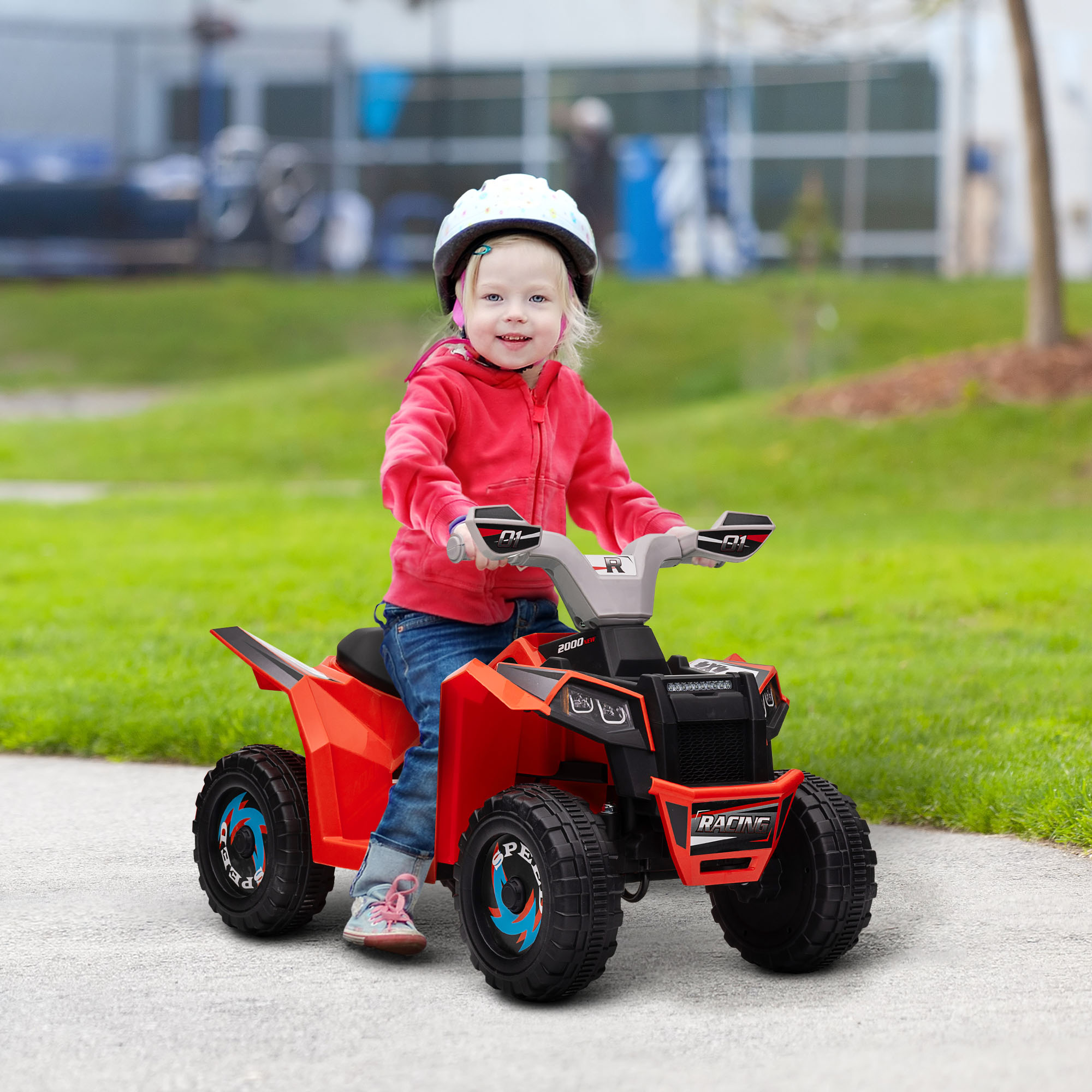 Car 6V with Kids Durable Desig - Kids Outdoor Yard Toys recension och pris
