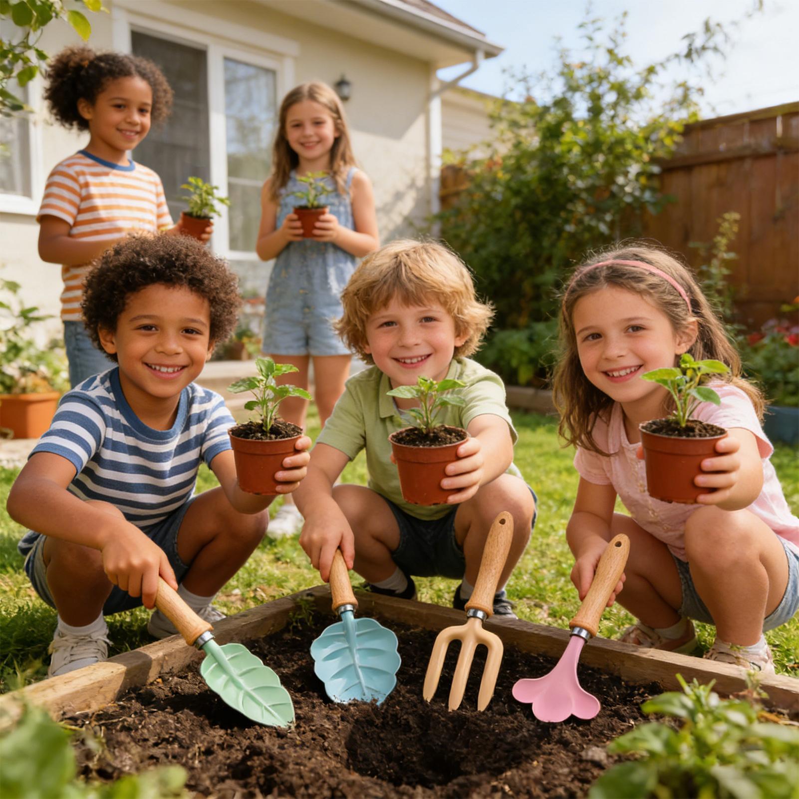 Kids Gardening Set 4 Piece Lea - Kids Outdoor Yard Toys recension och pris