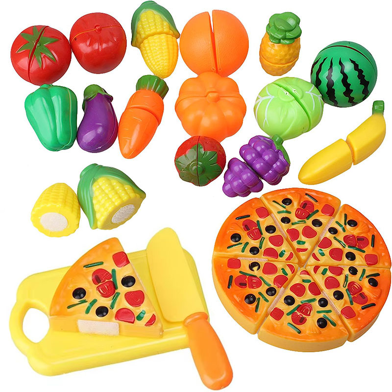Children Toys Cutting Fruits a - Kids Outdoor Kitchen Set recension och pris