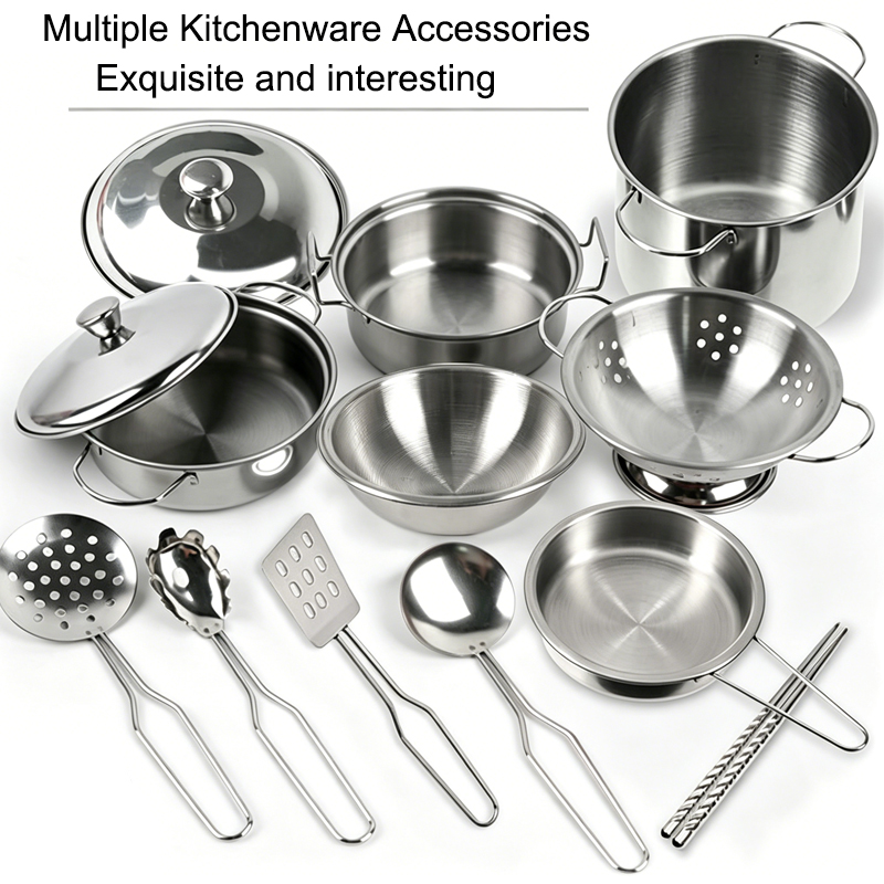 MINI Stainless Steel Kitchen U - Kids Outdoor Kitchen Set recension och pris