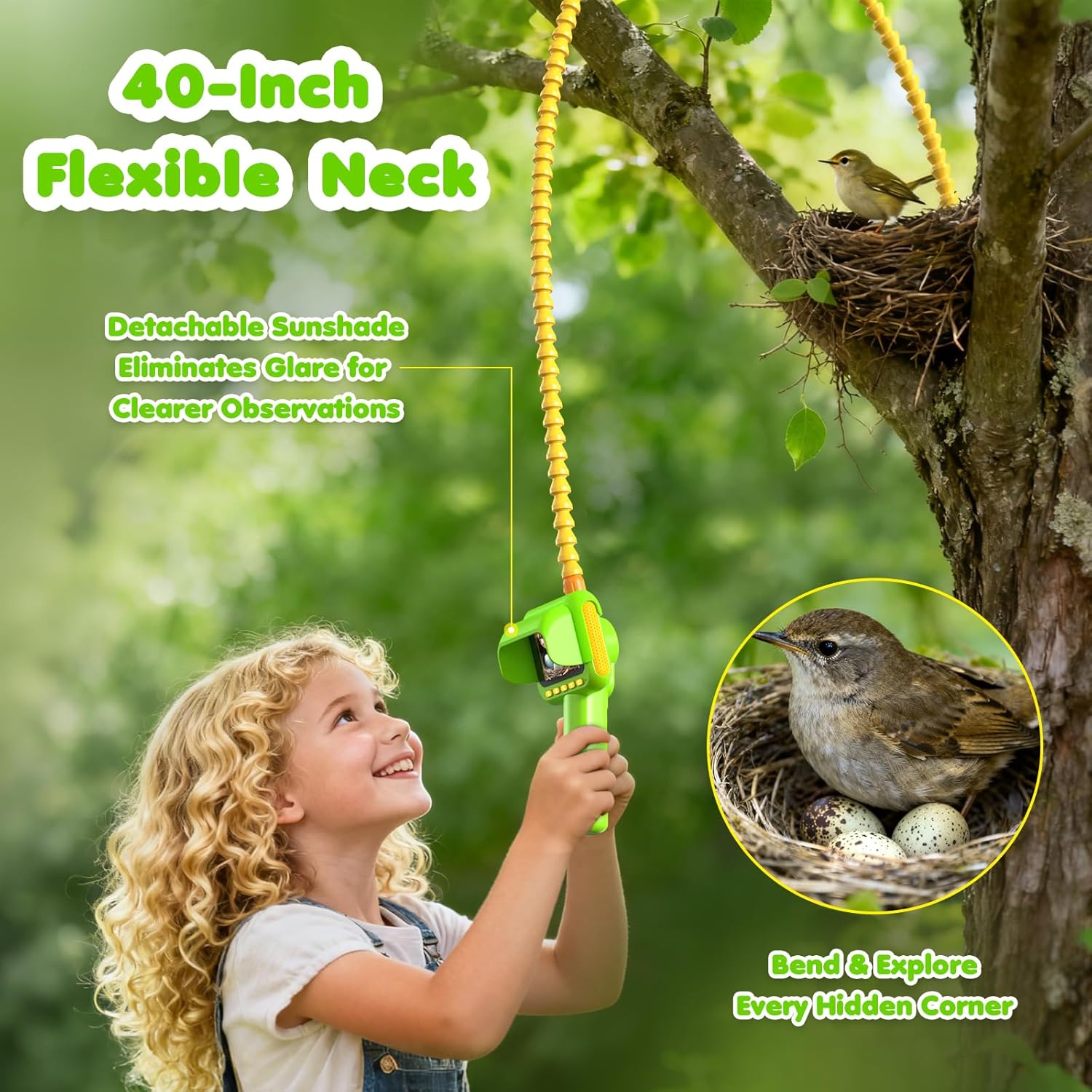 Endoscope for Kids, Borescope  - Kids Outdoor Kit recension och pris
