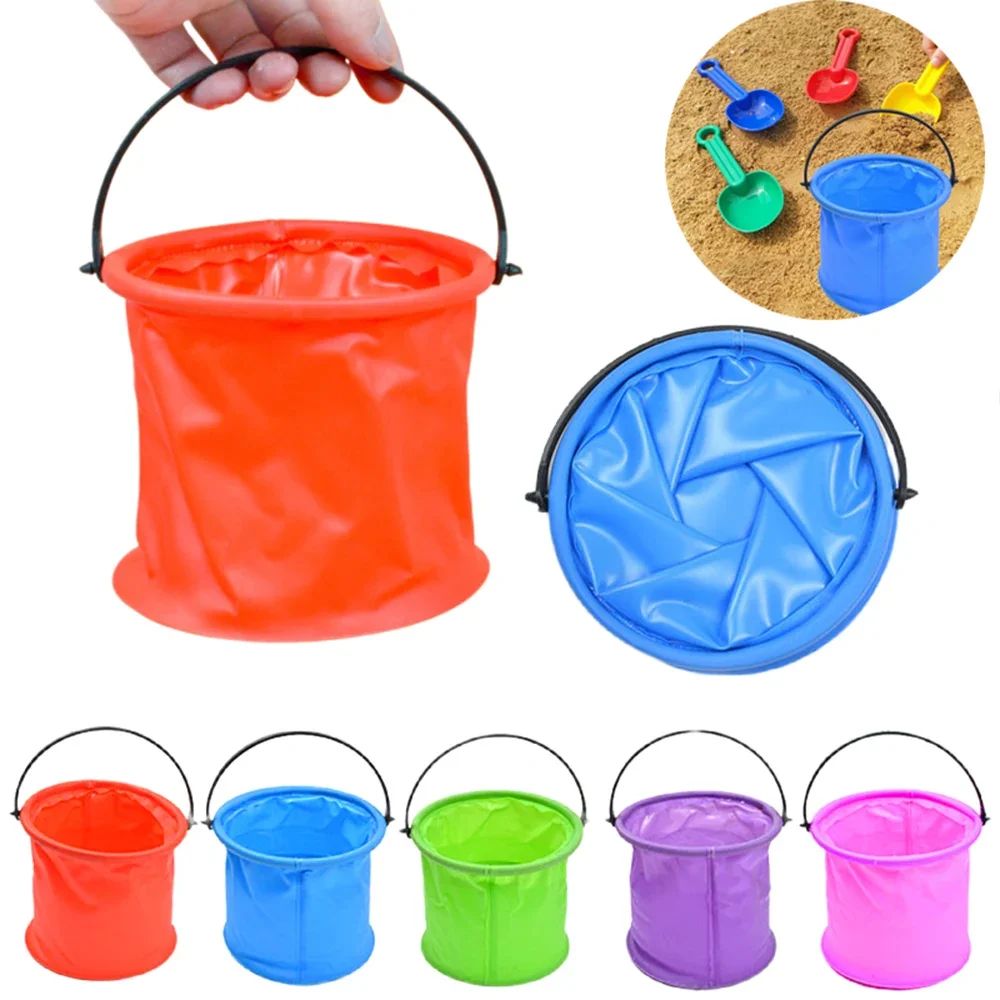 Collapsible Beach Sand Bucket  - Kids Outdoor Kit recension och pris