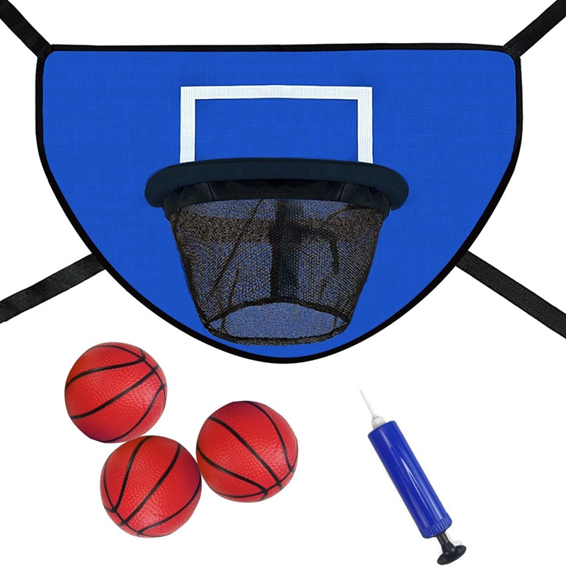 Trampoline Basketball Hoop Kit - Kids Indoor Outdoor Trampoline recension och pris