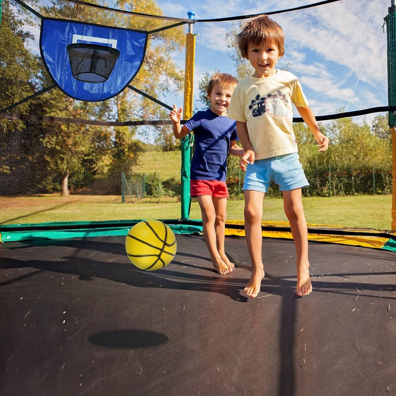 Trampoline Basketball Hoop Kit - Kids Indoor Outdoor Trampoline recension och pris