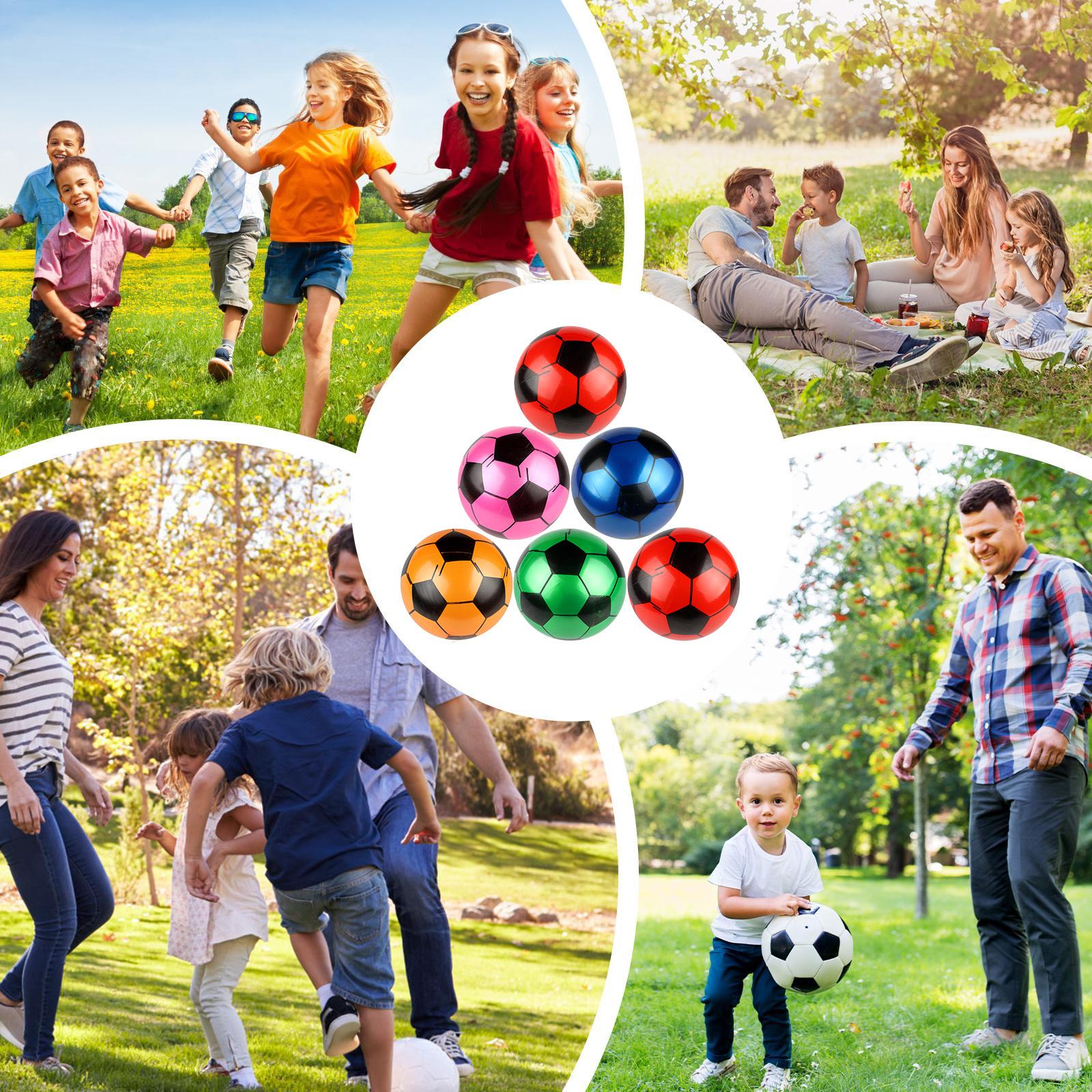Soccer Ball Inflatable 6 Piece - Kids Outdoor Yard Toys recension och pris