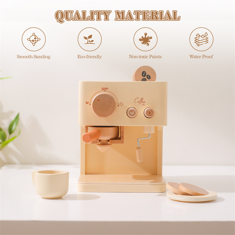 Kids Wooden Montessori Toy Set - Kids Outdoor Kitchen Set recension och pris