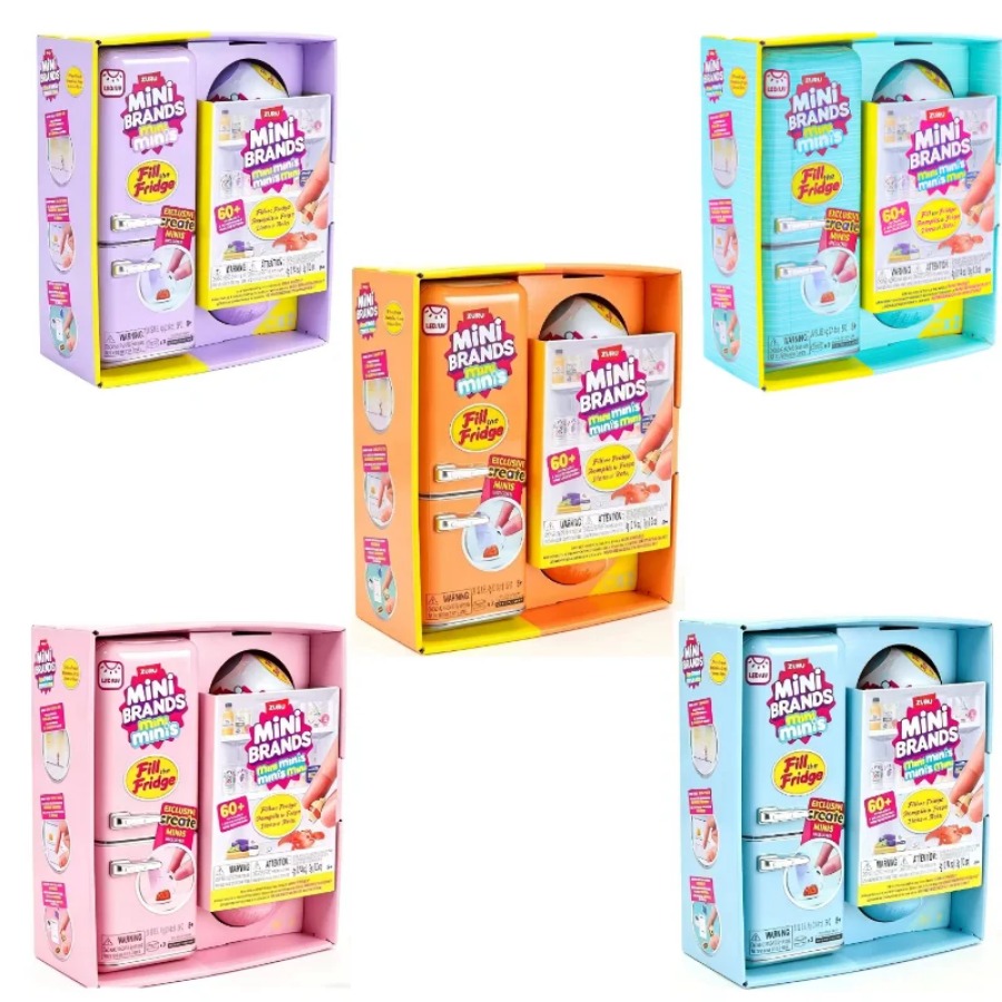 ZURU 5 Surprise Mini Fridge Ba - Kids Outdoor Kitchen Set recension och pris